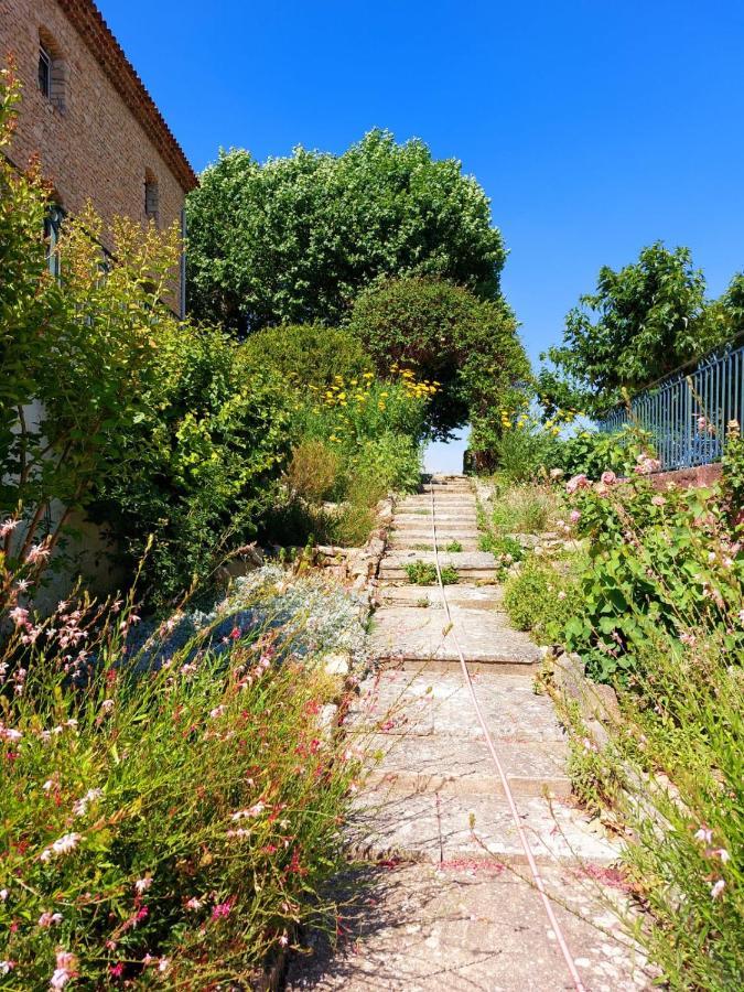 Logement D'Exception Pres Du Colorado Provencal Dans Une Residence Au Calme Avec Piscine Offrant Une Vue Imprenable Sur Le Luberon Depuis Sa Terrasse Viens Zewnętrze zdjęcie