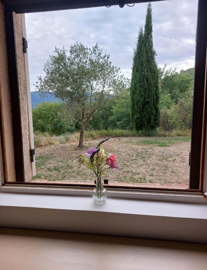 Logement D'Exception Pres Du Colorado Provencal Dans Une Residence Au Calme Avec Piscine Offrant Une Vue Imprenable Sur Le Luberon Depuis Sa Terrasse Viens Zewnętrze zdjęcie