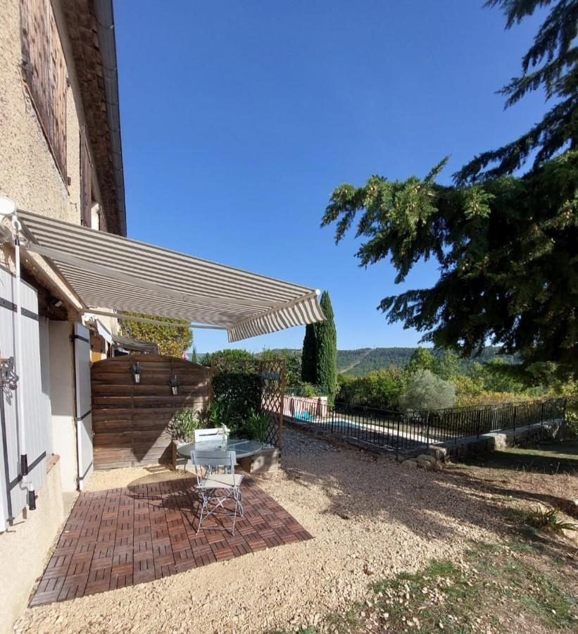 Logement D'Exception Pres Du Colorado Provencal Dans Une Residence Au Calme Avec Piscine Offrant Une Vue Imprenable Sur Le Luberon Depuis Sa Terrasse Viens Zewnętrze zdjęcie